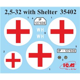 ICM 1:35 Sankas - WWII WEHRMACHT AMBULANCE TRUCK