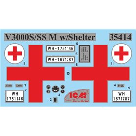 ICM 1:35 Sankas - WWII WEHRMACHT AMBULANCE TRUCK