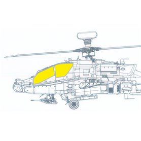 Eduard 1:35 Maski do AH-64E dla Takom