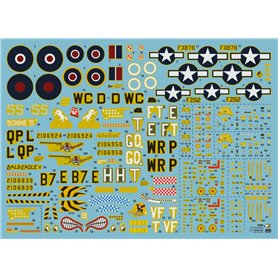 Arma Hobby 70069 P-51B Mustang Deluxe Set