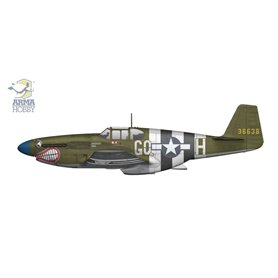 Arma Hobby 70069 P-51B Mustang Deluxe Set