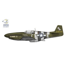 Arma Hobby 70069 P-51B Mustang Deluxe Set