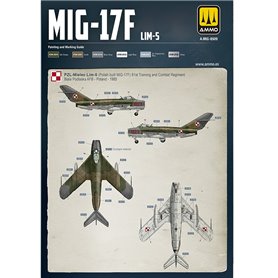 Ammo of MIG 1:48 MiG-17F / LIM-5 - POLAND-CUBA-ANGOLA