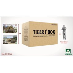 Takom 1:35 Pz.Kpfw.VI Tiger I 2 BOX EARLY - LATE / LATE COMMAND + 1:16 Michael Wittmann 