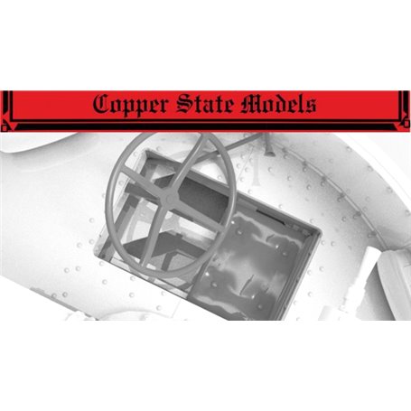 Copper State Models A35-045 Garford-Putilov Rear Driver Control Post