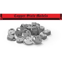 Copper State Models 1:35 SET OF PADLOCKS - 24szt.