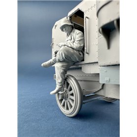 Copper State Models F35-052 German Armoured Car Crewman in Field Grey Coverall