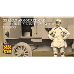 Copper State Models 1:35 GERMAN ARMOURED CAR OFFICER IN A LEATHER JACKET