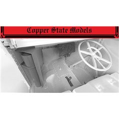 Copper State Models A35-043 Garford-Putilov Driver Compartment Interior
