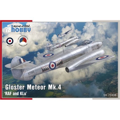 Special Hobby 72498 Gloster Meteor Mk.4 'RAF And KLu'