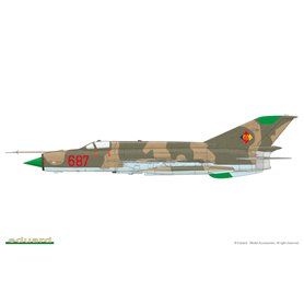 Eduard 1:48 Mikoyan-Gurevich MiG-21 MF ProfiPACK