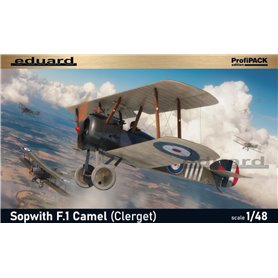 Eduard 1:48 Sopwith F.1 Camel - CLERGET - ProfiPACK