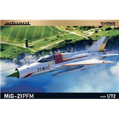 Eduard 1:72 MiG-21PFM - ProfiPACK edition