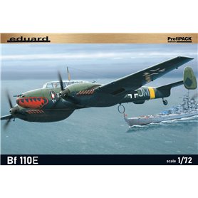 Eduard 1:72 Messerschmitt Bf-110E ProfiPACK