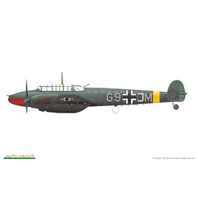 Eduard 1:72 Messerschmitt Bf-110E ProfiPACK 