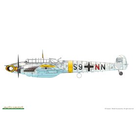 Eduard 1:72 Messerschmitt Bf-110E ProfiPACK 