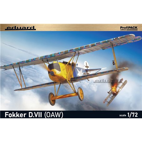 Eduard 1:72 Fokker D.VII (OAW) - ProfiPACK edition