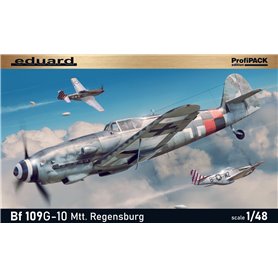 Eduard 1:48 Messerschmitt Bf-109 G-10 Mtt Regensburg ProfiPACK 