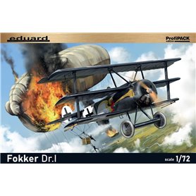 Eduard 1:72 Fokker Dr.I - ProfiPACK edition