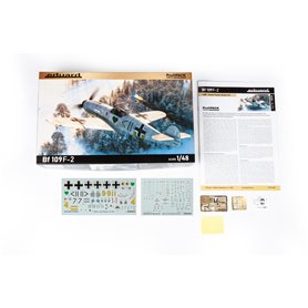 Eduard 1:48 Messerschmitt Bf-109 F-2 - ProfiPACK edition