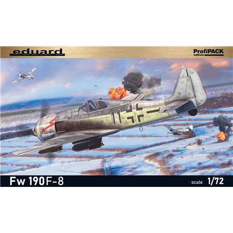 Eduard 1:72 Focke Wulf Fw-190 F-8 ProfiPACK 