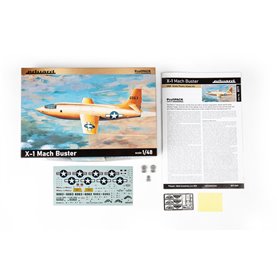 Eduard 1:48 X-1 Mach Buster Bell X-1 - ProfiPACK edition