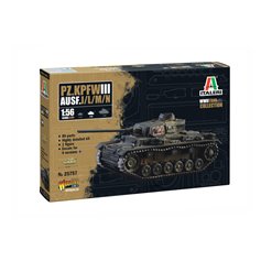 Italeri 1:56 Pz.Kpfw.III Ausf.J/L/M/N 