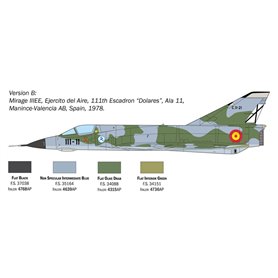 Italeri 1:48 Mirage III E