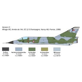 Italeri 1:48 Mirage III E