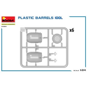 Mini Art 24004 Plastic Barrels 100 L