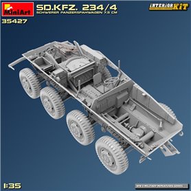 Mini Art 1:35 Sd.Kfz.234/4 Schwerer Panzerspahwagen 7.5cm - INTERIOR KIT