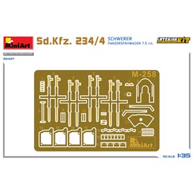 Mini Art 1:35 Sd.Kfz.234/4 Schwerer Panzerspahwagen 7.5cm - INTERIOR KIT