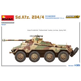 Mini Art 1:35 Sd.Kfz.234/4 Schwerer Panzerspahwagen 7.5cm - INTERIOR KIT