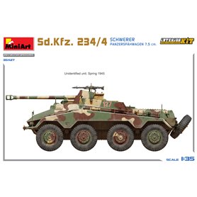 Mini Art 1:35 Sd.Kfz.234/4 Schwerer Panzerspahwagen 7.5cm - INTERIOR KIT