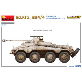 Mini Art 1:35 Sd.Kfz.234/4 Schwerer Panzerspahwagen 7.5cm - INTERIOR KIT