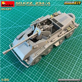 Mini Art 1:35 Sd.Kfz.234/4 Schwerer Panzerspahwagen 7.5cm - INTERIOR KIT