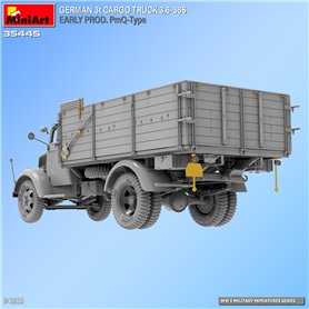 Mini Art 35445 German 3t Cargo Truck 3,6-36S Early Prod. PmQ Type