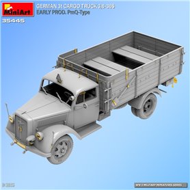 Mini Art 35445 German 3t Cargo Truck 3,6-36S Early Prod. PmQ Type
