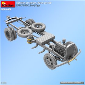 Mini Art 35445 German 3t Cargo Truck 3,6-36S Early Prod. PmQ Type
