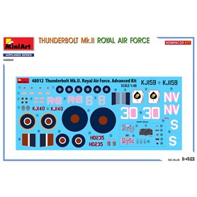 Mini Art 48012 Thunderbolt Mk.II Royal Air Force