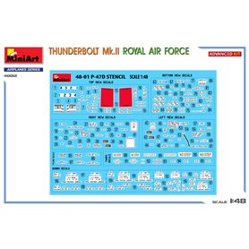 Mini Art 48012 Thunderbolt Mk.II Royal Air Force