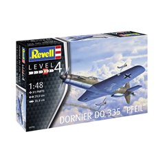 Revell 1:48 Dornier Do-335 Pfeil - MODEL SET - w/paints 