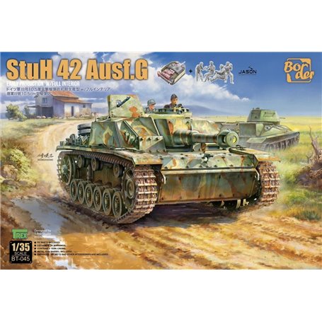 Border Model BT-045 StuH 42 Ausf. G Early Production w/ Full Interior