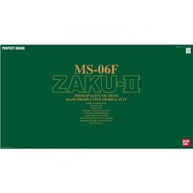 Bandai 64230 PG 1/60 MS-06F ZAKU II BL GUN64230