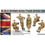 Gecko Models 35GM0007 WWII British Army Truck Driver Set