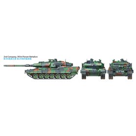 Tamiya 1:35 Leopard 2 A7V - GERMAN MAIN BATTLE TANK