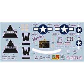 RS Models 94031 P-38J Lightning D-Day Limited Edition