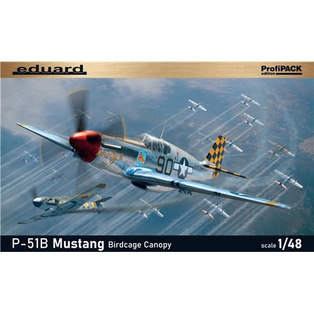 Eduard 82107 P-51B Mustang Birdcage Canopy ProfiPack Edition 1/48