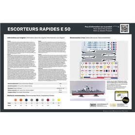 Heller 57093 Starter Kit - Escorteurs Rapides E 5O 1/400