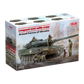 ICM 35013 Leopard 2A6 with Crew Armed Forces of Ukraine